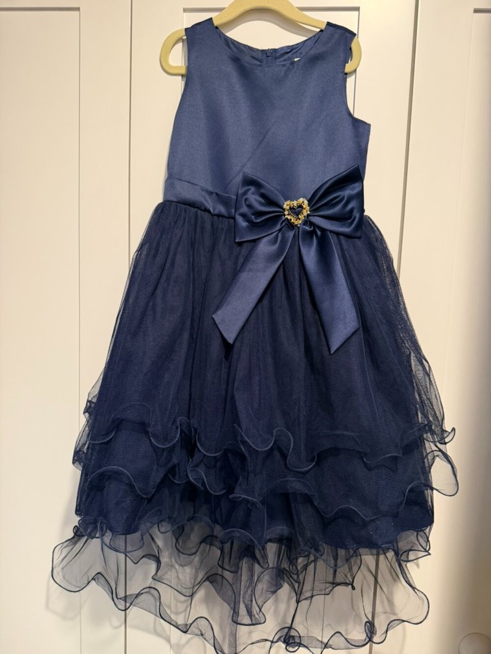 Navy Rare Editions Tulle Dress Size 6X